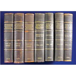 1915-1921 - Transactions, American Institute of Mining and Metallurgical Engineers :