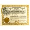 Image 1 : AZ - 1907 - Sutton Consolidated Mining Company Stock Certificate *Territorial* :