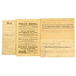 Amador County,CA - 1893-1901 - Amador County Document Group :