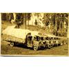 Image 1 : Huntington Lake,CA - Fresno County - c1915 - Truck Line-Up at Huntington Lake Photograph :