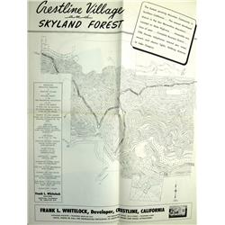 San Bernardino,CA - 1947 - Lake Gregory Development Maps :
