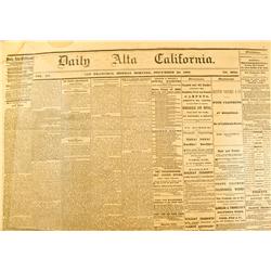 San Francisco,CA - 1854 (1)1863(3) - Daily Alta California Newspapers :