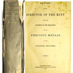 Washington,DC - 1883 - Annual Production of the Precious Metals in The United States :