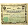 Image 1 : Kellogg,ID - Shoshone County - 1923 - Patricia Mining Company Stock Certificate :