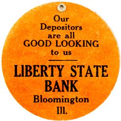 Bloomington,IL - McClean County - Liberty State Bank Mirror :