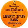 Image 1 : Bloomington,IL - McClean County - Liberty State Bank Mirror :