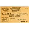 Image 1 : Chicago,IL - Cook County - J. M. Brunswick & Balke Co. Envelope :