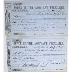 St. Louis,MO - Independent City County - 1857 - Office of the Assistant Treasurer of St. Louis Recei