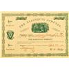 MT - 1881 - Algonquin Company Stock Certificate *Territorial* :