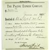 Butte,MT - Silver Bow County - June 14, 1895 - Pacific Express Company Memorandum :