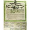 Pony,MT - Madison County - January 1, 1903 - Garnet Gold Mining Company $500 Bond :