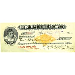 Pony,MT - Madison County - 1900 - Montana Virginia City Check :