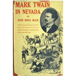 NV - 1947 - Mark Twain in Nevada, Book :