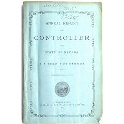 Carson City,NV - Ormsby County - 1874 - Annual Report of the Controller of the State of Nevada :