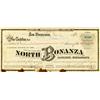 Virginia City,NV - Storey County - 1886 - North Bonanza Mining Company Stock :