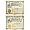 Image 1 : WA - Swauk Creek  Mining and Developing Company Unissued Stock Certificates (2) :