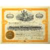 Spokane,WA - Spokane County - 1914 - Virginia Mining Company Stock Certificate :