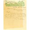 Walla Walla,WA - Walla Walla County - 1888 - Northwestern Mail and Transportation Company Letter :