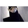 Image 1 : Two Band 1.25 Ct Diamond Ring, 6.1 Grams 14K Gold