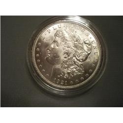 1921 Brilliant Uncirculated Morgan Silver Dollar