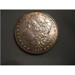 1886 Brilliant Uncirculated Morgan Silver Dollar