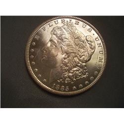 1885 Brilliant Uncirculated Morgan Silver Dollar