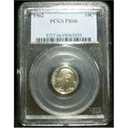 1962 Silver Proof Roosevelt Dime PCGS PR 66
