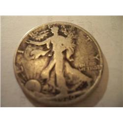 1920 Silver Walking Half Dollar