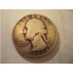 1936 Silver Washington Quarter, 90% Silver