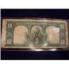 Image 2 : 1901 Bison $ 10 Large Size Note Buffalo Legal Tender