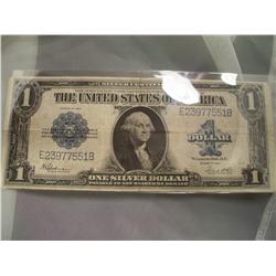 1923 $1 Large Bill Silver Certificate