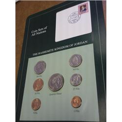 JORDAN COIN & STAMP SET (UNC)
