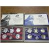 Image 1 : BOTH 2008 US 50 STATE QUARTERS PROOF SETS