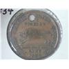 Image 1 : 1834 HARD TIMES TOKEN "THE RUNNING BOAR"