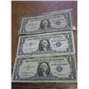 Image 1 : 3 ASSORTED 1957 $1 SILVER CERTIFICATES