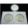 Image 2 : 1965, 67 & 68-D 40% SILVER KENNEDY HALF DOLLARS