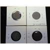 Image 2 : 1904, 05, 07 & 08 INDIAN HEAD CENTS