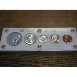 1961 US PROOF SET (AS SHOWN)
