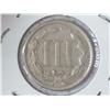 Image 2 : 1865 THREE CENT PIECE (NICKEL) (VERY GOOD+)