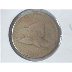 1858 (LARGE LETTER) FLYING EAGLE CENT