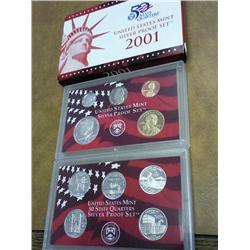 2001 US SILVER PROOF SET