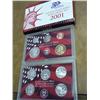 Image 1 : 2001 US SILVER PROOF SET
