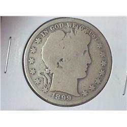 1899-O BARBER HALF DOLLAR