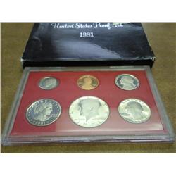 1981 US PROOF SET