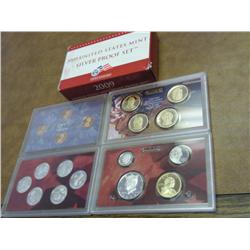 2009 US SILVER PROOF SET 18 PIECE
