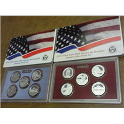 2-2010 US MINT AMERICA THE BEAUTIFUL QUARTER PF