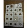 Image 2 : 20 ASSORTED LINCOLN CENTS 1910-54