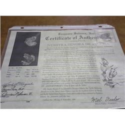 TREASURE COIN 4 REALES RECOVERED FROM THE ATOCHA