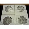Image 2 : 1901, 02, 06-D & 08 BARBER HALF DOLLARS