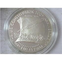 1987 US CONSTITUTION PF SILVER DOLLAR